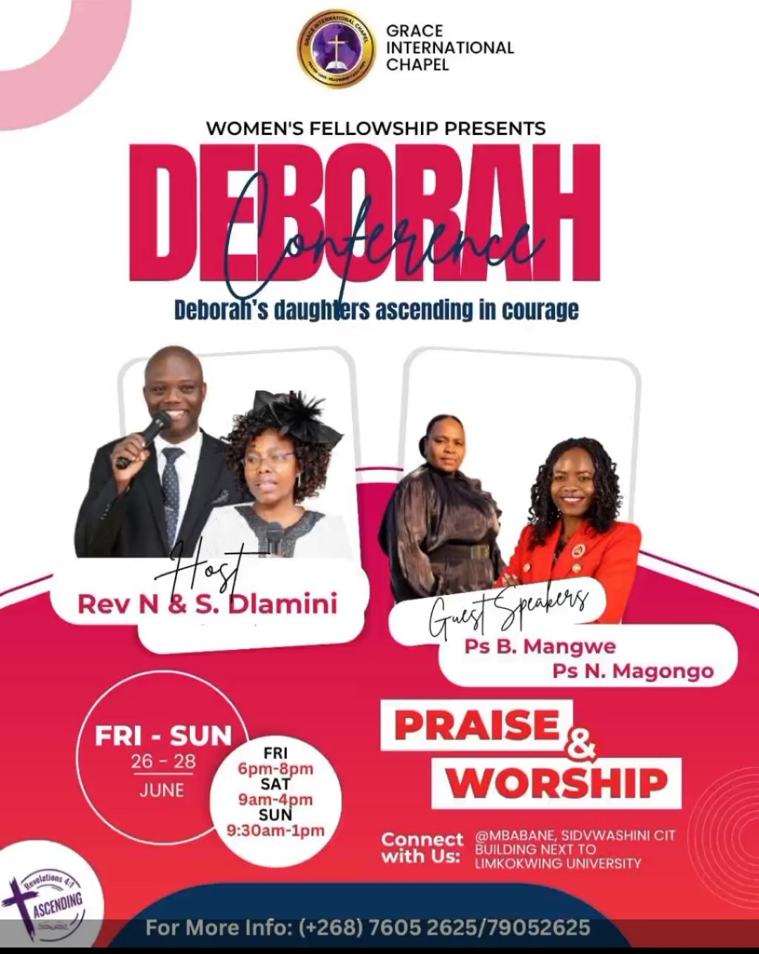 Deborah Conference 26-28 June 2026 Poster